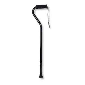 Durable Aluminum Single Tip Cane – Comfortable Grip Walking Aid